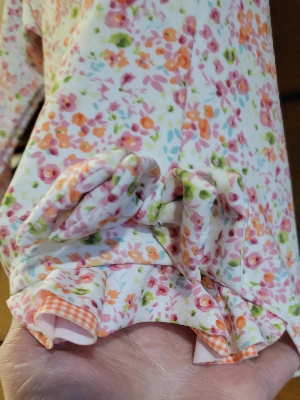 Edgehill Collection Pink Floral Long-Sleeve Kids Rashguard